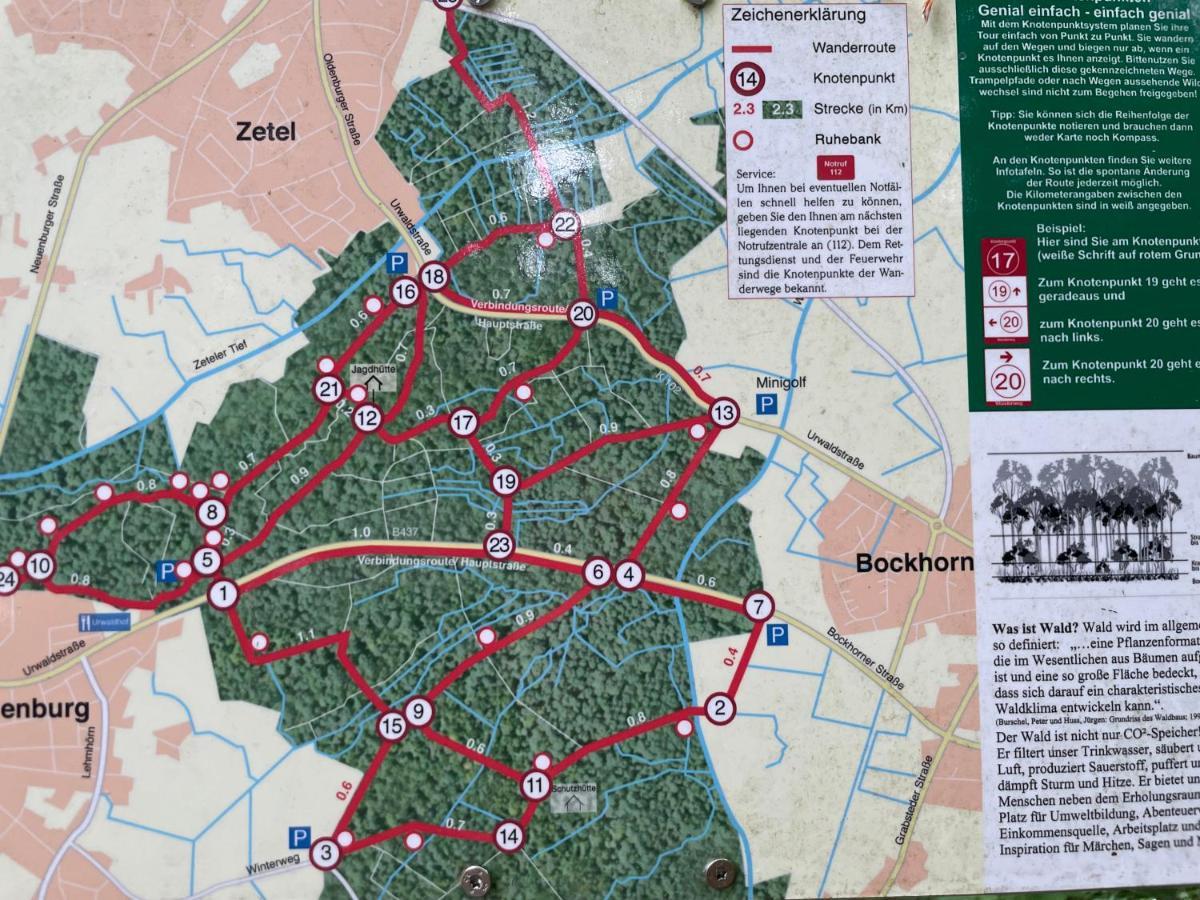 Luxus Lindenhof Apartments -Ferienwohnungen In Friesland An Der Nordsee Am Naturschutzgebiet Urwald Neuenburg  Zewnętrze zdjęcie